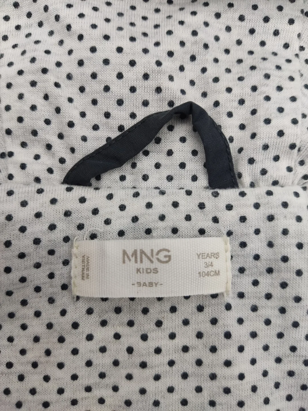Mango Kinder Jacke blau Gr.104 – Bild 3