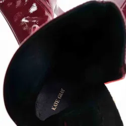 KATE GRAY Damen Stiefeletten in bordeaux, Größe 37 - Bild 3