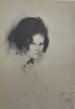 Gustav Klimt Zeichnungen 1 Sammelmappe mit Drucken 1980 – Vorschau 12