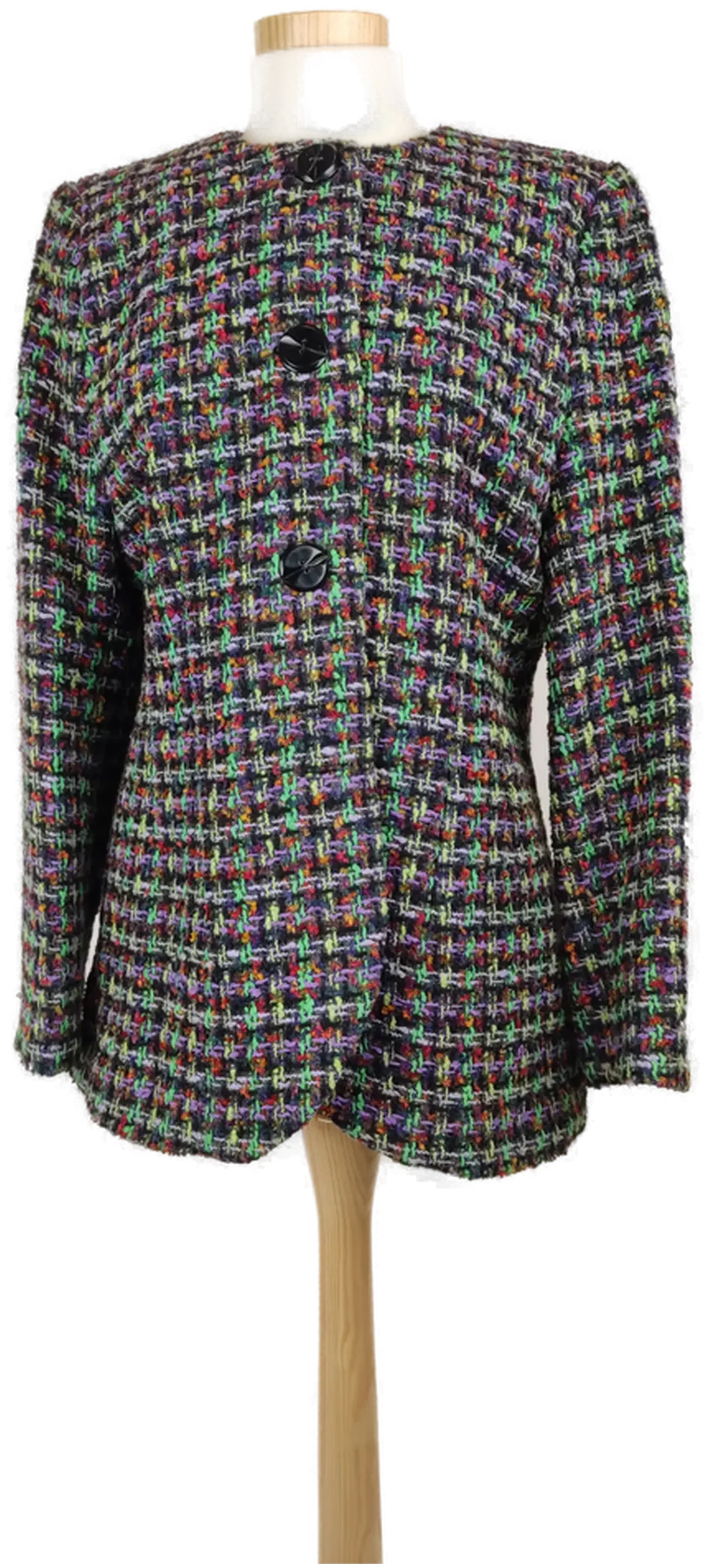 Damen Blazer bunt gemustert - Gr. 38/M - Bild 4