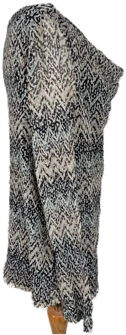 s.Oliver Bluse Gr.44 Langarm Zickzack |  Wie Neu – Vorschau 6