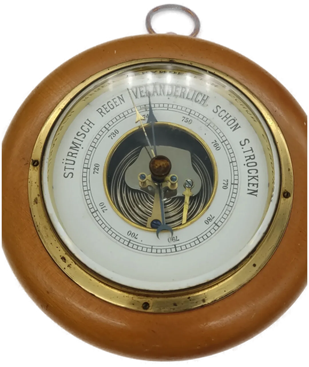 Vintage Barometer m. Holzrahmen - Bild 1