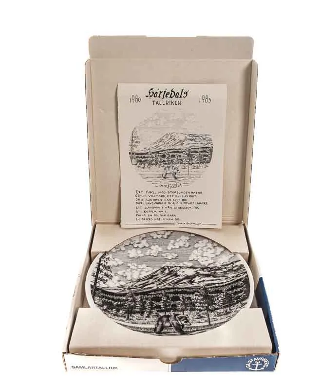 Gustavsberg Plate von 1985, Wandteller – Bild 2