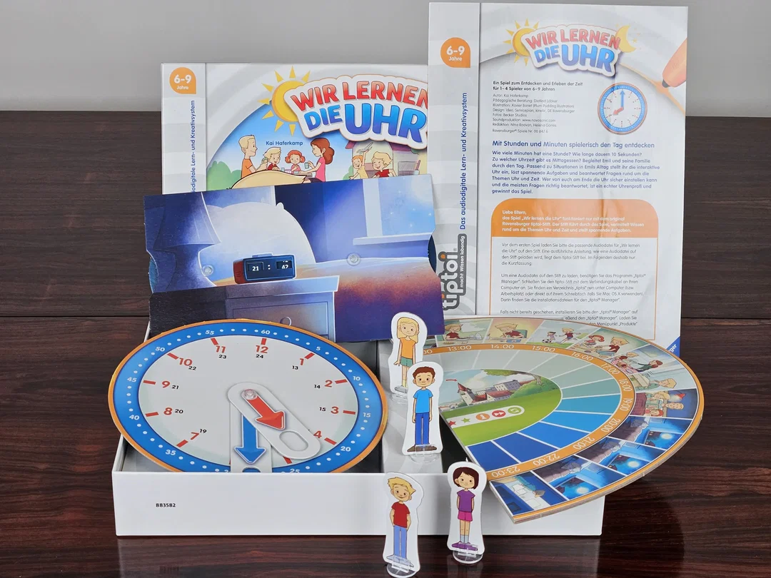 tiptoi® Wir lernen die Uhr - Gesellschaftsspiel - Ravensburger – Bild 3