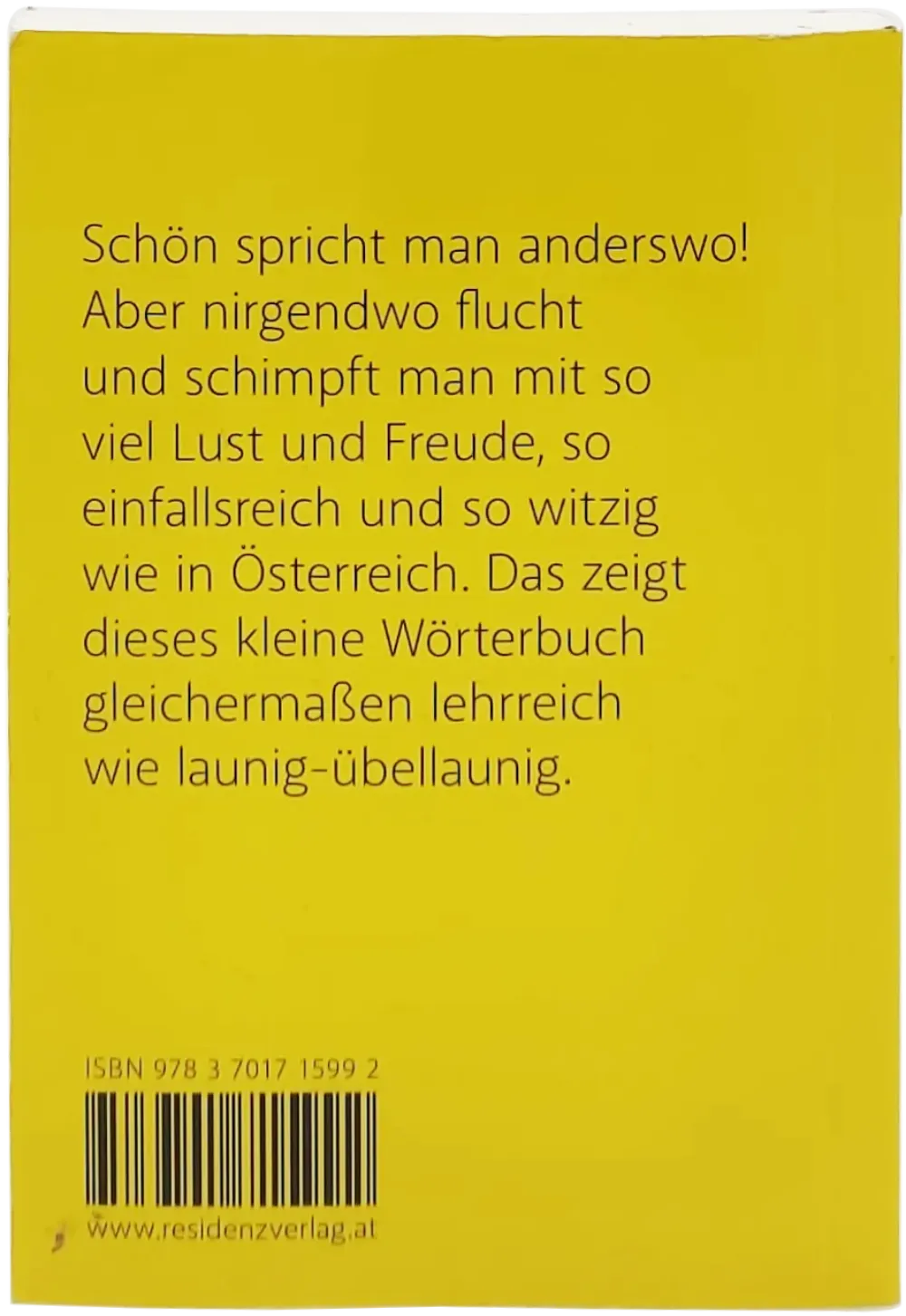 Mini-Buch "Der kleine Wappler - So flucht und schimpft Österreich" von Astrid Wintersberger – Bild 2
