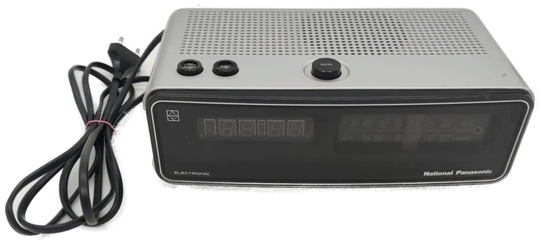National Panasonic RC-300BS electronic Radio-Wecker - Bild 1