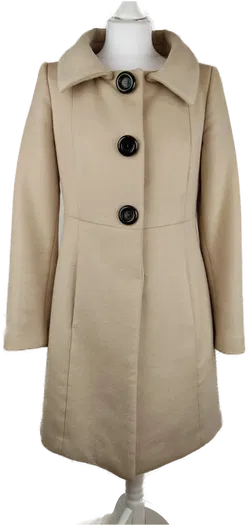 Seventy Damenmantel Wolle-Kaschmir Beige | Kuscheliger Klassiker ; chemisch gereinigt - Bild 1