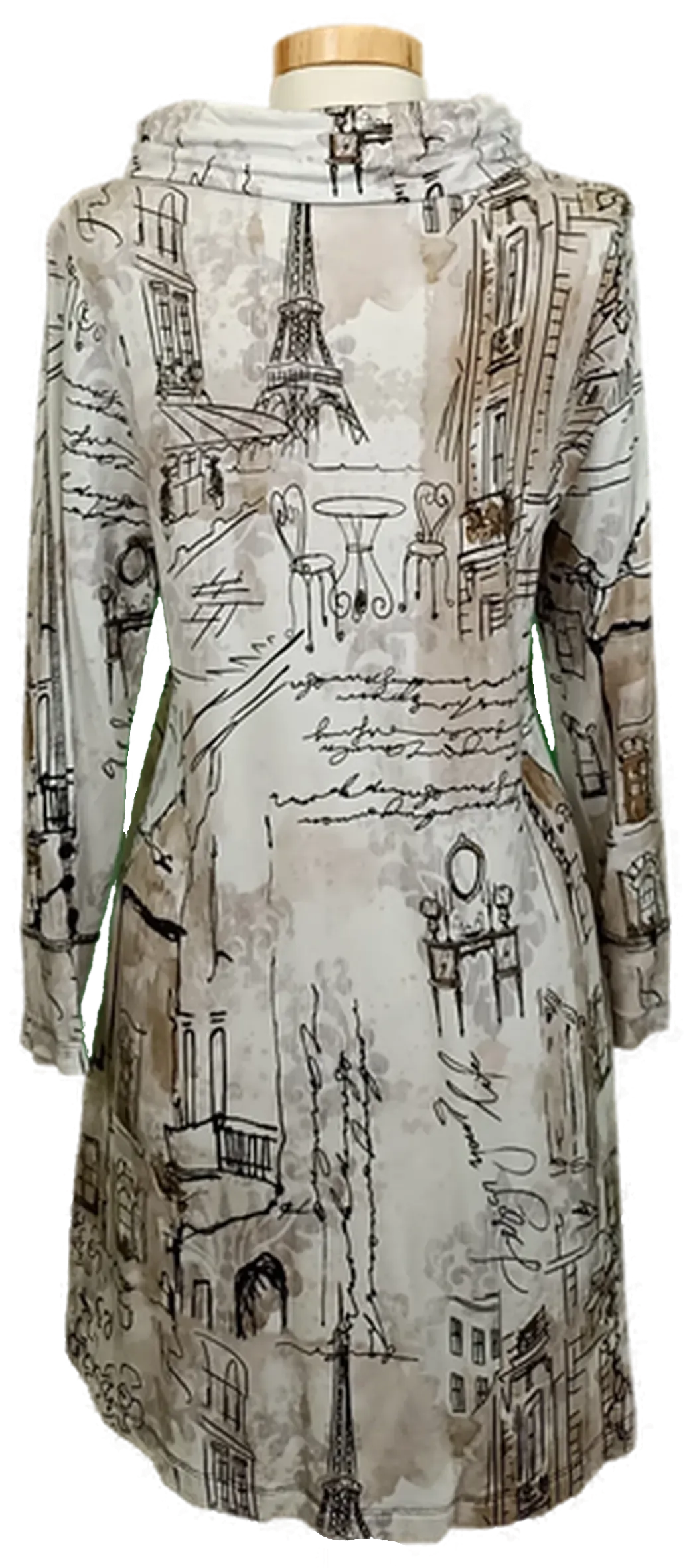 Dolcezza Damen 2-teiliges Co-Ord mit Midikleid und Jacke gemustert Gr. S – Bild 5