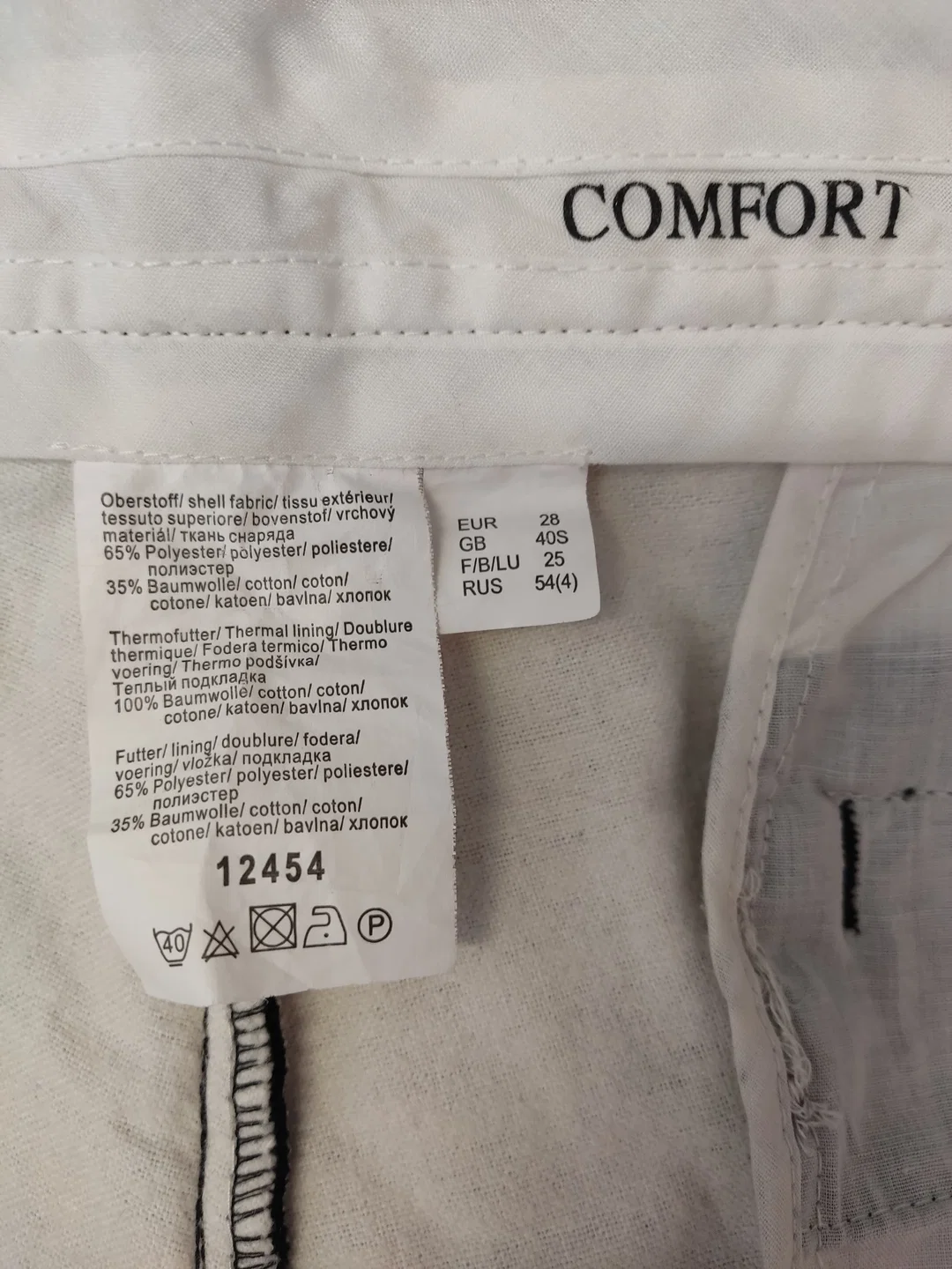 Herren Winterhose Sonstige Warm Gefüttert Gr.54 | Kälteschutz – Bild 4