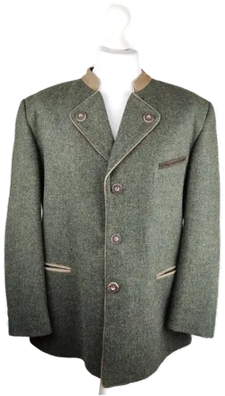 Herren Loden Sakko, Steinbock | Traditionsstück, chemisch gereinigt - Bild 1