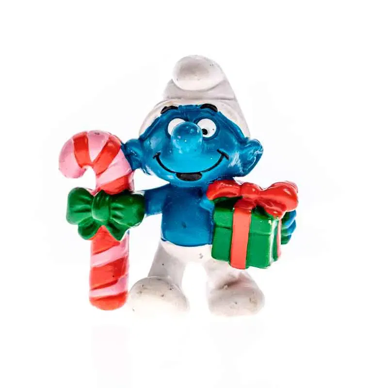 SCHLEICH Weihnachts-Schlumpf 1983 Sammelfigur Weihnachten - Bild 1