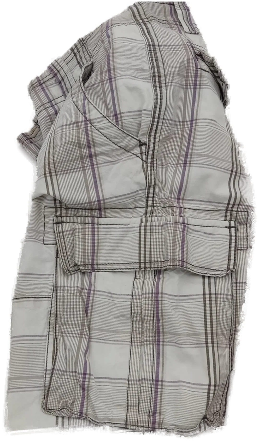C & A  kurze Hose kariert - Gr. EUR 52/W32 – Bild 4