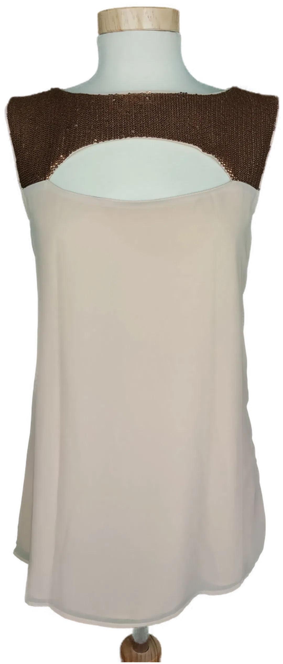 Grain de Malice Damen Blusentop hautfarben - S/36 - Bild 1