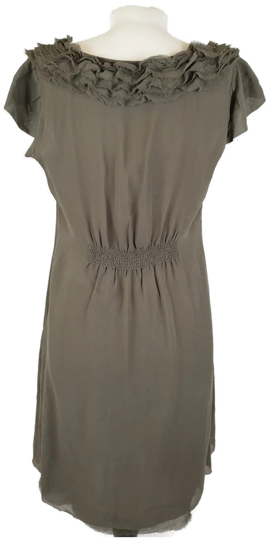 Marc Cain Midikleid - Größe 40 / 100% Seide – Bild 3
