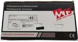 Arbeitschuhe MTS Swift Flex 45841 Halbschuhe S3 Blau Weiß Gr. 45  - Bild 5