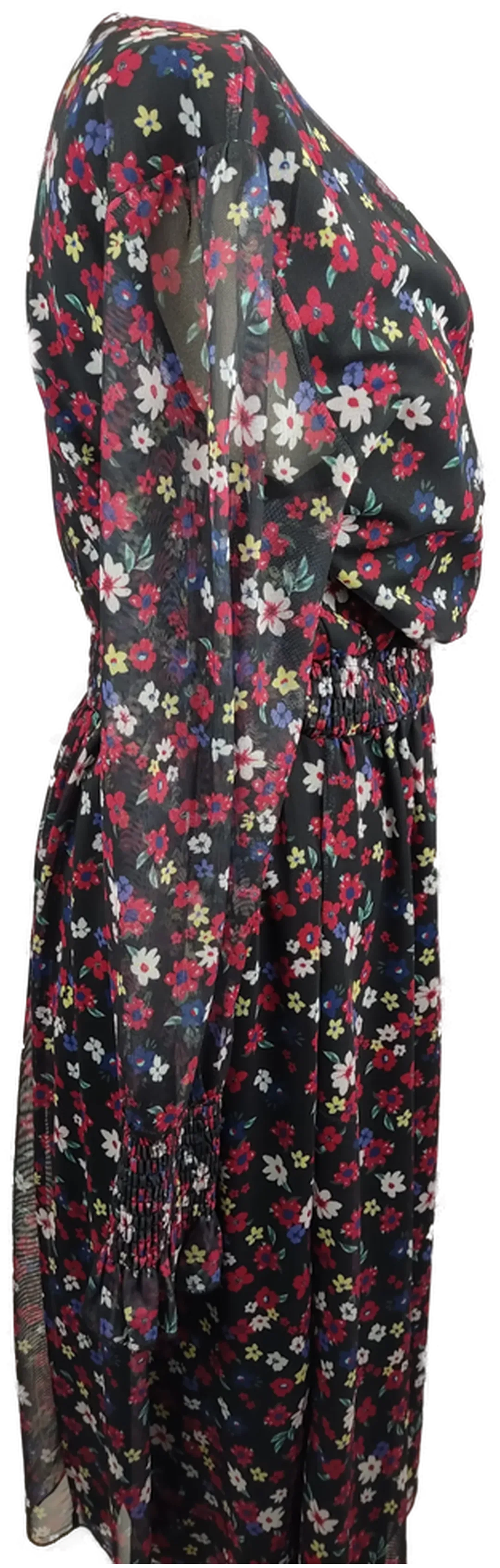 Body Flirt Damen Midi Kleid geblümt S/M - 36/38 – Bild 3