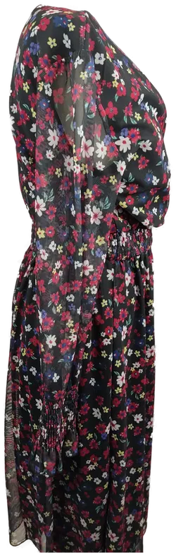 Body Flirt Damen Midi Kleid geblümt S/M - 36/38 - Bild 3