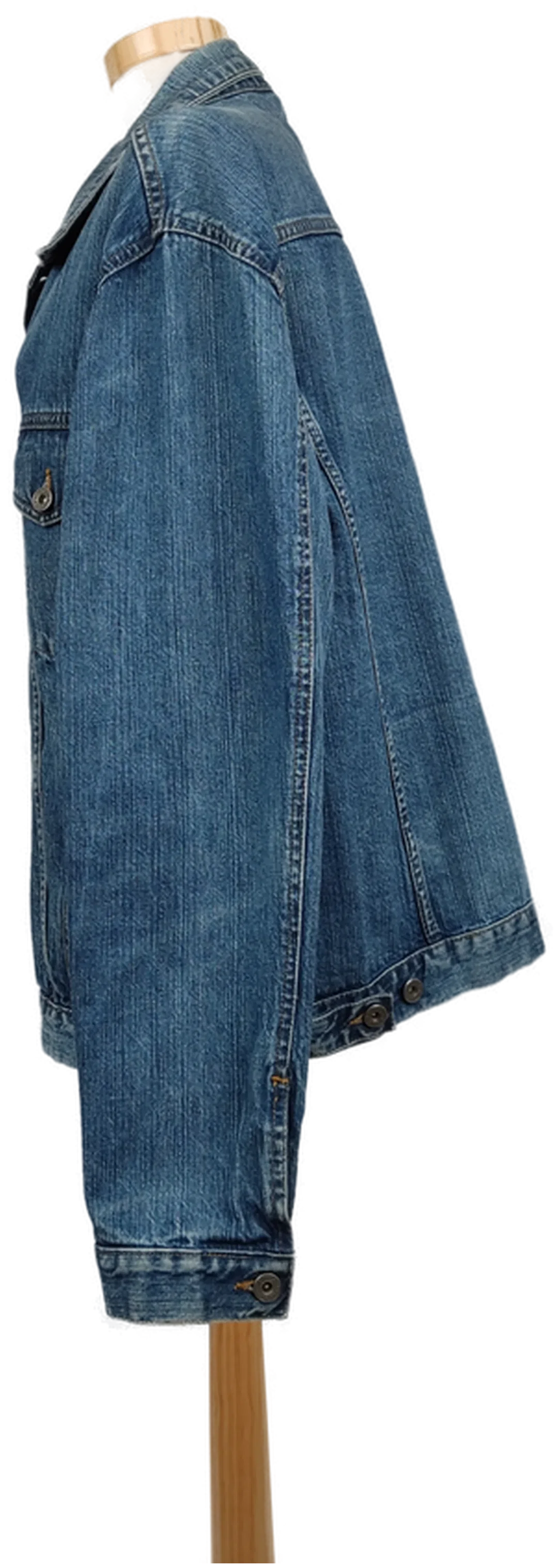 S.Oliver Damen Jeansjacke blau Gr. XXL/44 – Bild 2