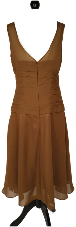 Elegantes Kleid - wattiertes Bustier integriert, schmeichelnde Raffung - Bild 4