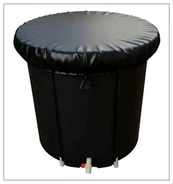 Portables Ice Bath Kaltwasserbecken, Eisbad, Eistonne, Ideal für Sauna Abkühlung - Bild 3