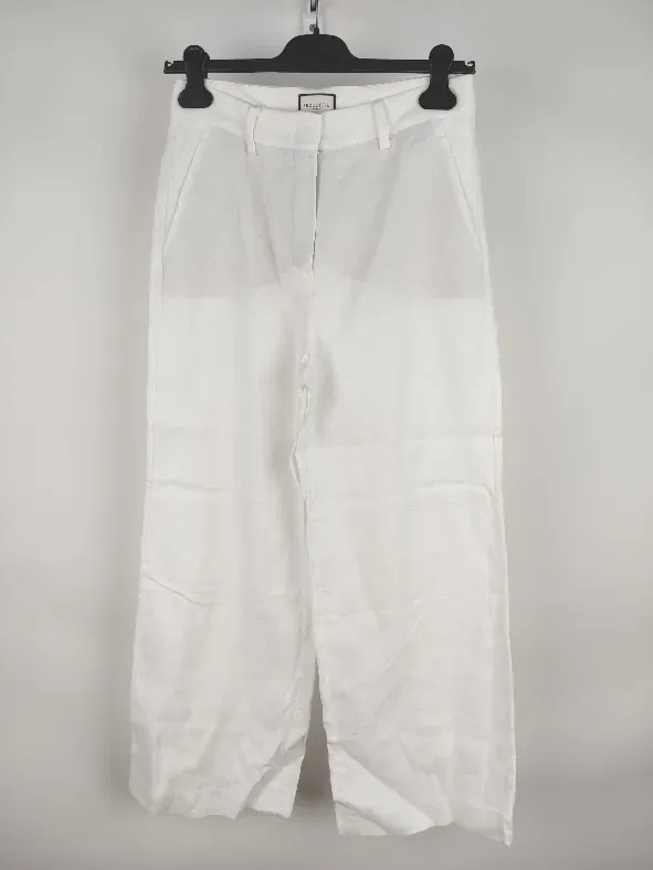 SEDUCTIVE Damen Leinenmix Hose weiß - XS/34 - Bild 4