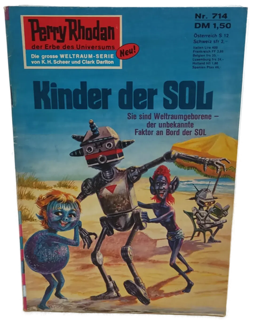 Romanheft Perry Rhodan Todeskommando Last Hope Erstauflage Nr.714 - Bild 2