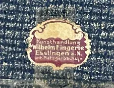 gerahmtes Bild - Landschaft/Stadtszene von Karl Fuchs - Bild 4