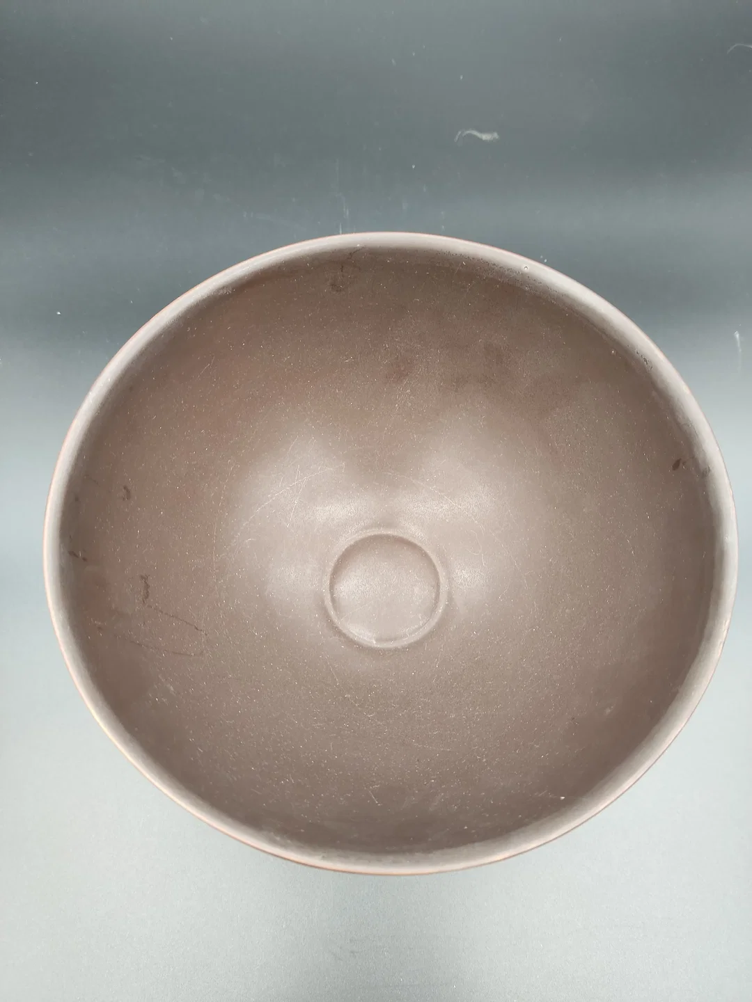 Asiatische Dekoschale / Räucherschale "Ergo Zen" / Ton, Peddigrohr / H 20 cm - Anthrazit – Bild 2