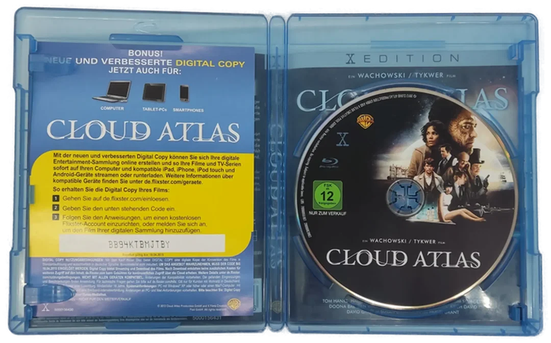 Blu-Ray "Cloud Atlas" mit Tom Hanks und Halle Berry – Bild 3