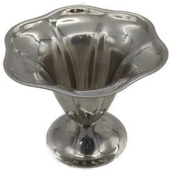 4er-Set Oneida Eisbecher Modell 93 (versilbert) - Bild 3