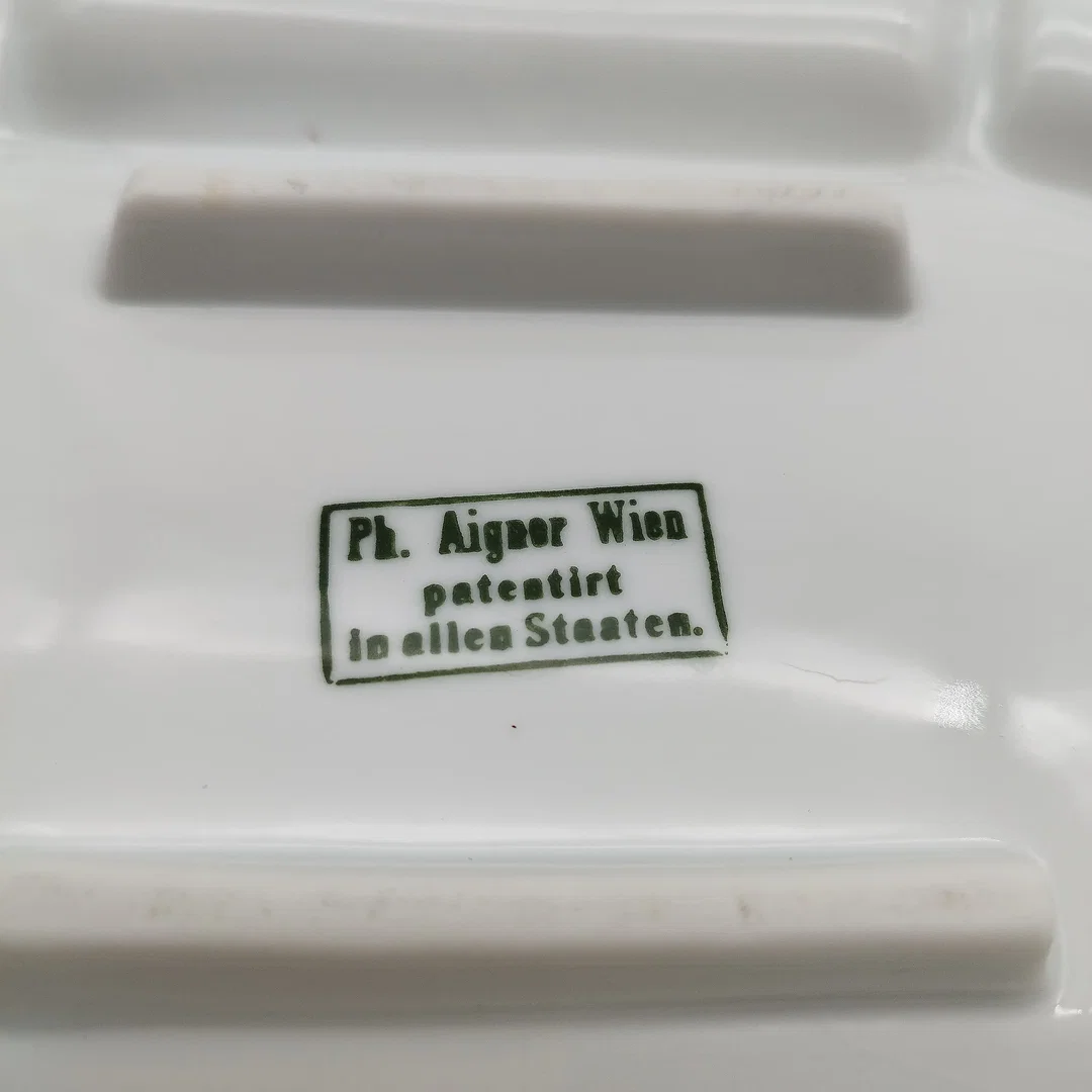 Garnierteller Ph. Aigner Wien, Porzellan | Vintage-Charme – Bild 3