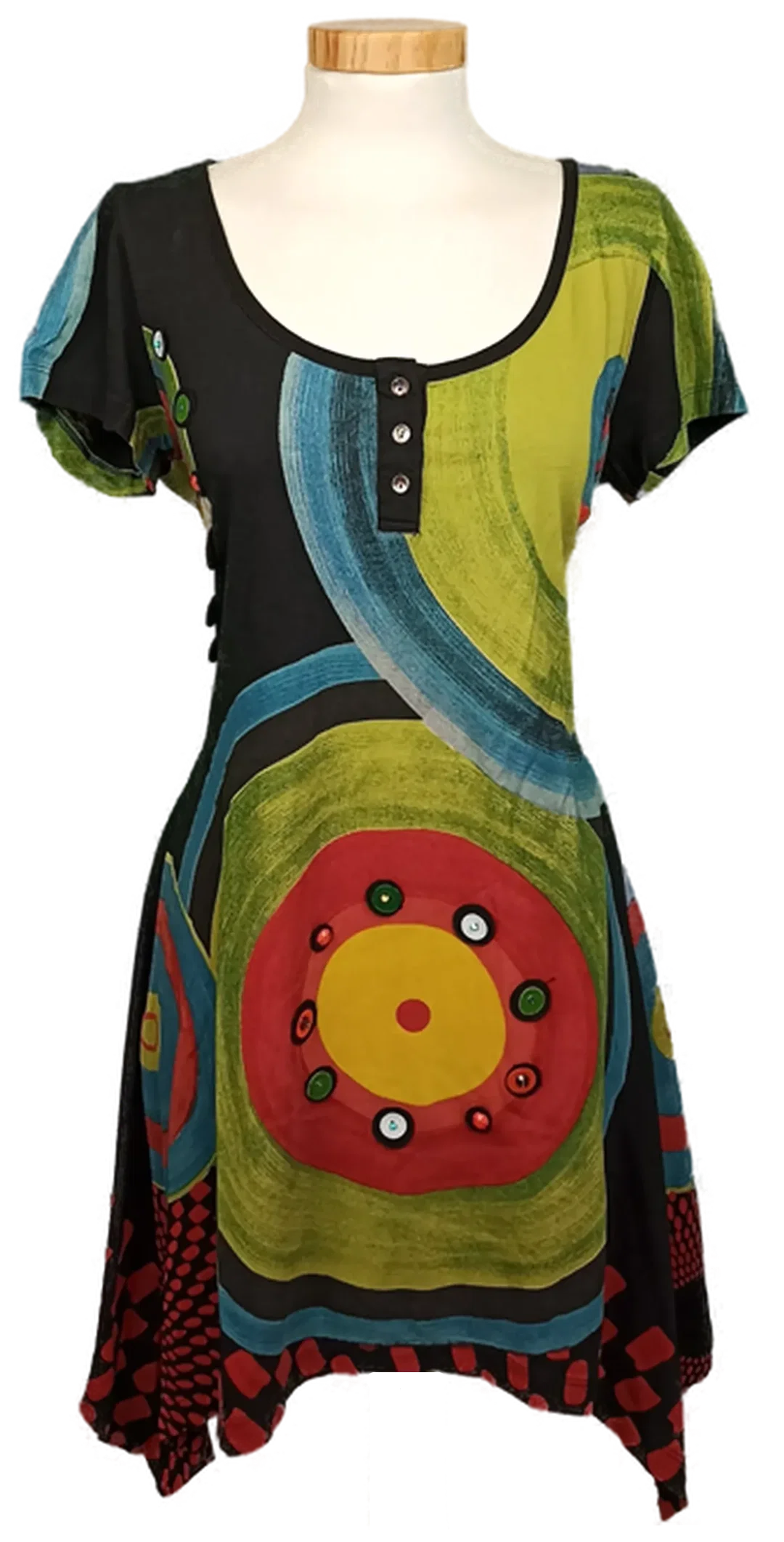 Desigual Damenminikleid gemustert Gr. M - Bild 4