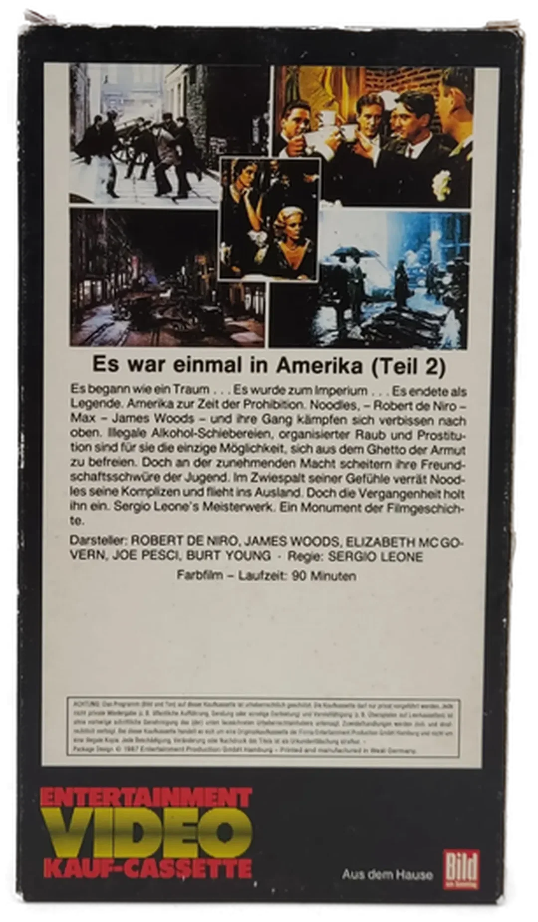 VHS "Es war einmal in Amerika - Teil 2"  – Bild 2