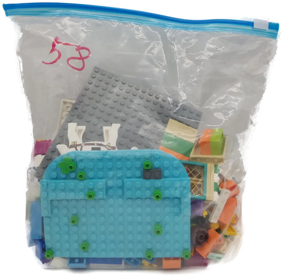 0.5  Kilo Lego Steine gemischt - Bild 1