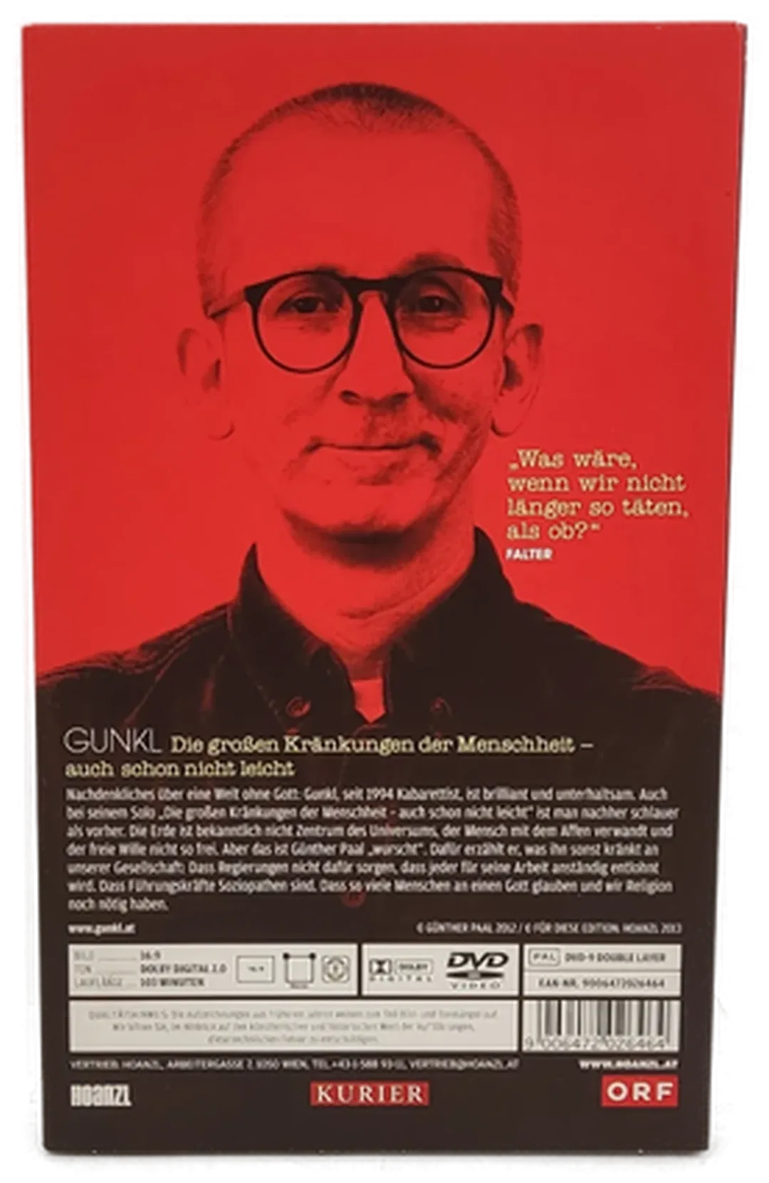 DVD Gunkl - Die großen Kränkungen der Menschheit -auch schon nicht leicht – Bild 2