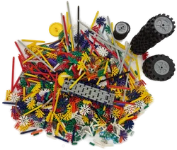 Lernspielzeug K'NEX Bausteine ca 2,2 Kg gemischt  - Bild 2