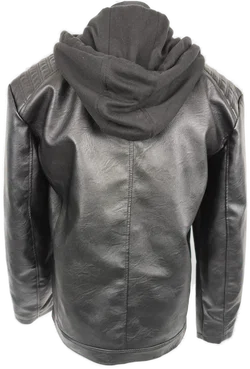 Kunstlederjacke Herren, x Mail, Gr. M - Bild 3