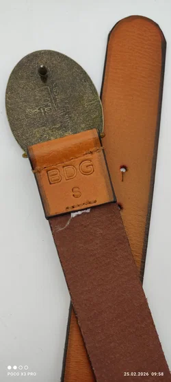 BDG Ledergürtel mit Fischmotiv - Bild 5