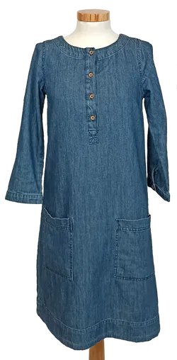 FATFACE Midi-Jeanskleid Gr. 34 - Bild 1