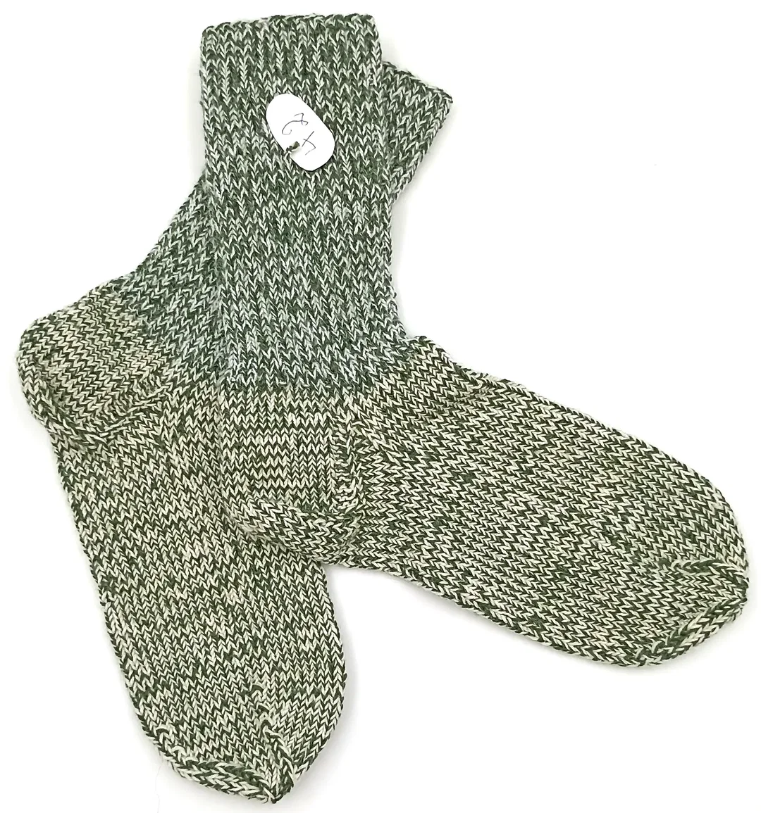 Handgestrickte Wollsocken Gr. 42 - Bild 1