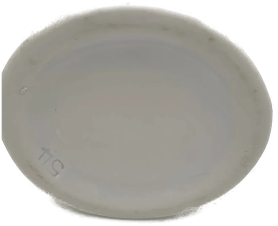 Porzellan - Vase mit Blumendekor – Bild 9