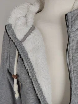 ONLY Damen Jacke mit Innenfutter grau - S/36 – Vorschau 4