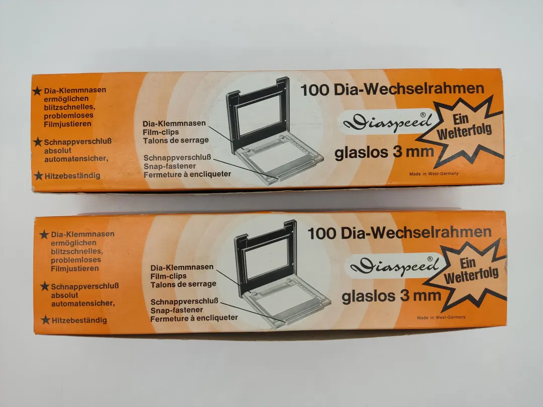 2 Packungen Dia-Wechselrahmen (glaslos 3mm) - Bild 1