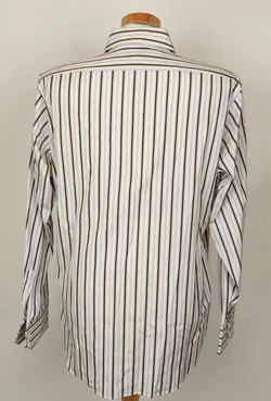 Boss Herren Hemd gestreift Gr. 42 - Bild 3