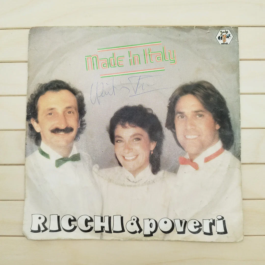 Ricchi & Poveri, Made in Italy, Vinyl Single  – Bild 1