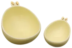 Osterschalen pastellgelb - Bild 1