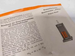 Vintage Antikes ERKA Doppelfarbstab-Hämometer im Originalkoffer mit Anleitung – Vorschau 4