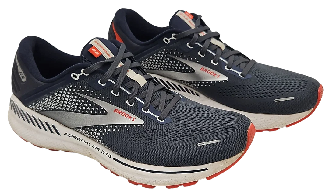 BROOKS ADRENALINE GTS 22 Herren Sportschuhe, grau - EU 45,5 - Bild 1