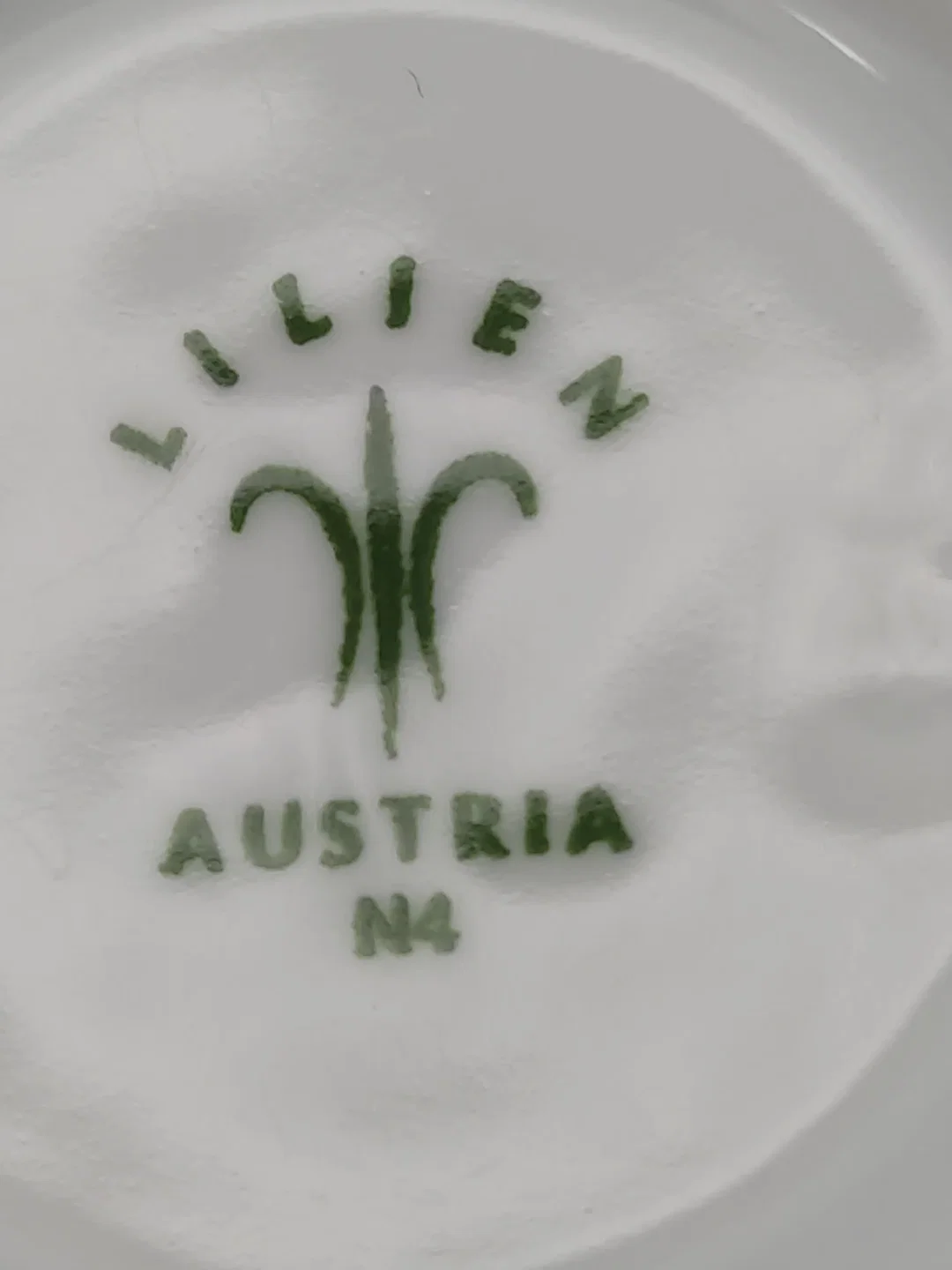 Lilien Porzellan Caroline weiß (Hornig Kaffee) Tasse mit Untertasse – Bild 2
