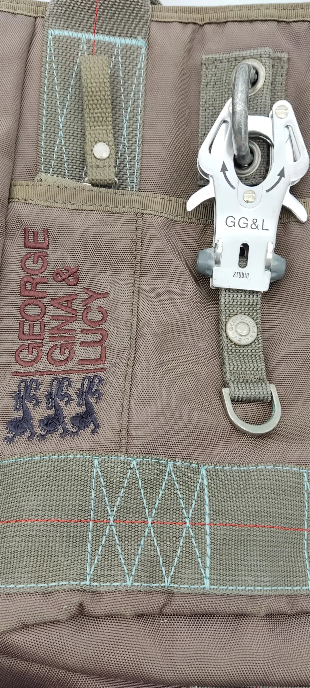George Gina & Lucy Handtasche khaki/braun – Bild 2